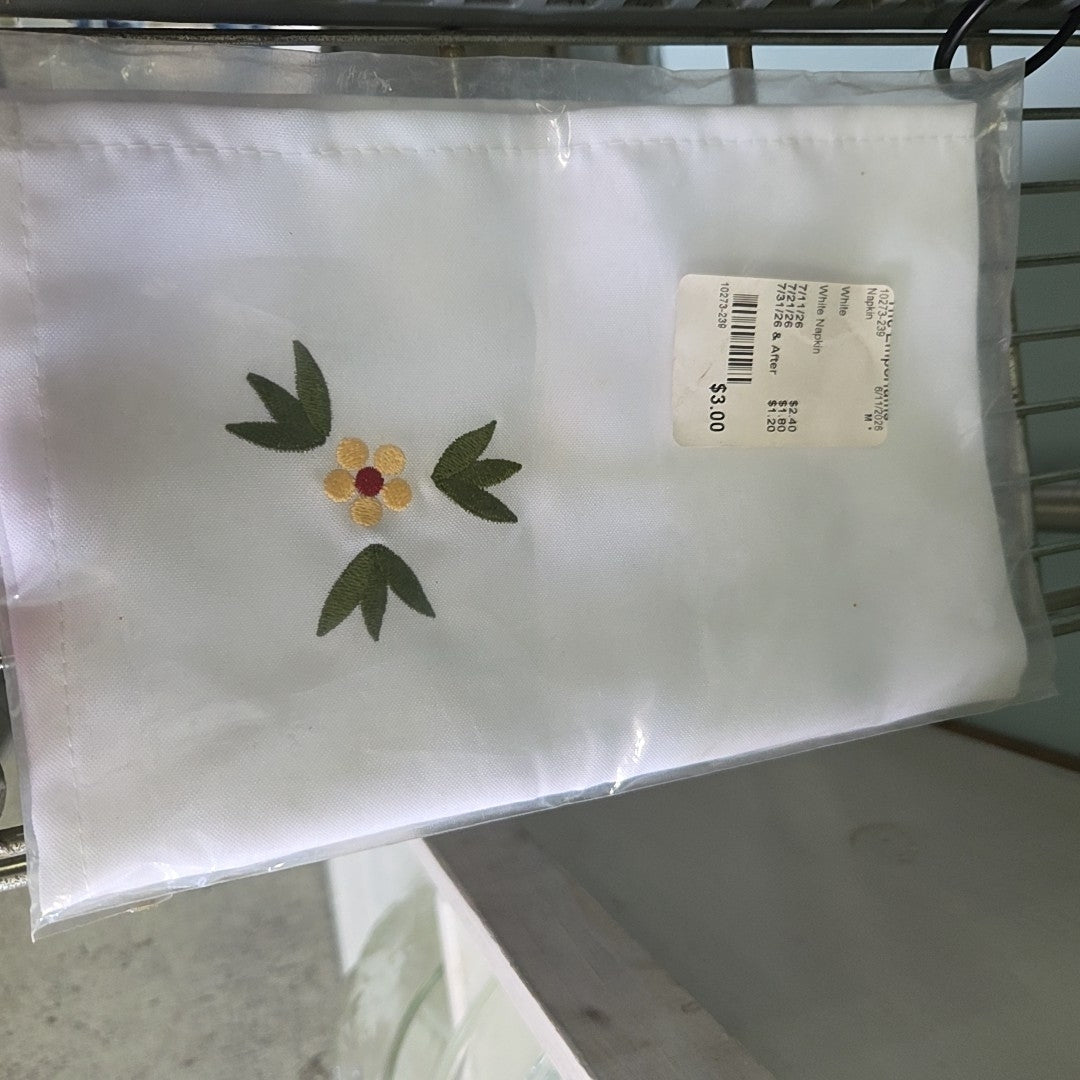 White Napkin