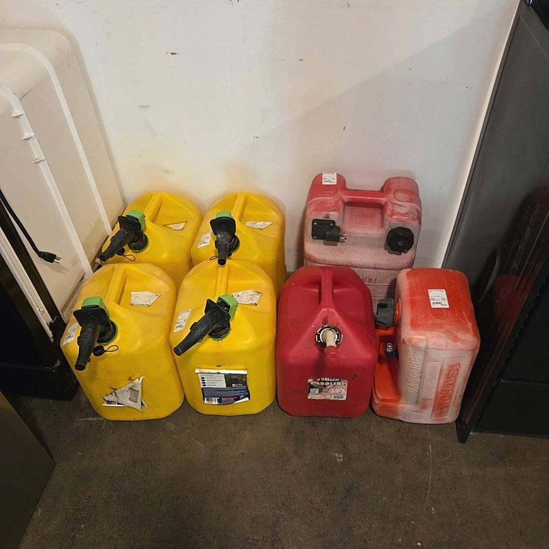 Gasoline containers