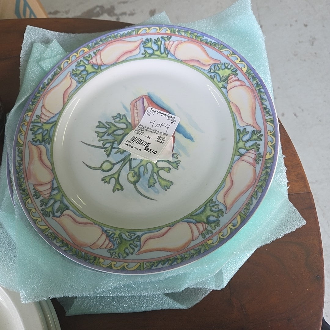 sea garden plate by siddhia hutchinson