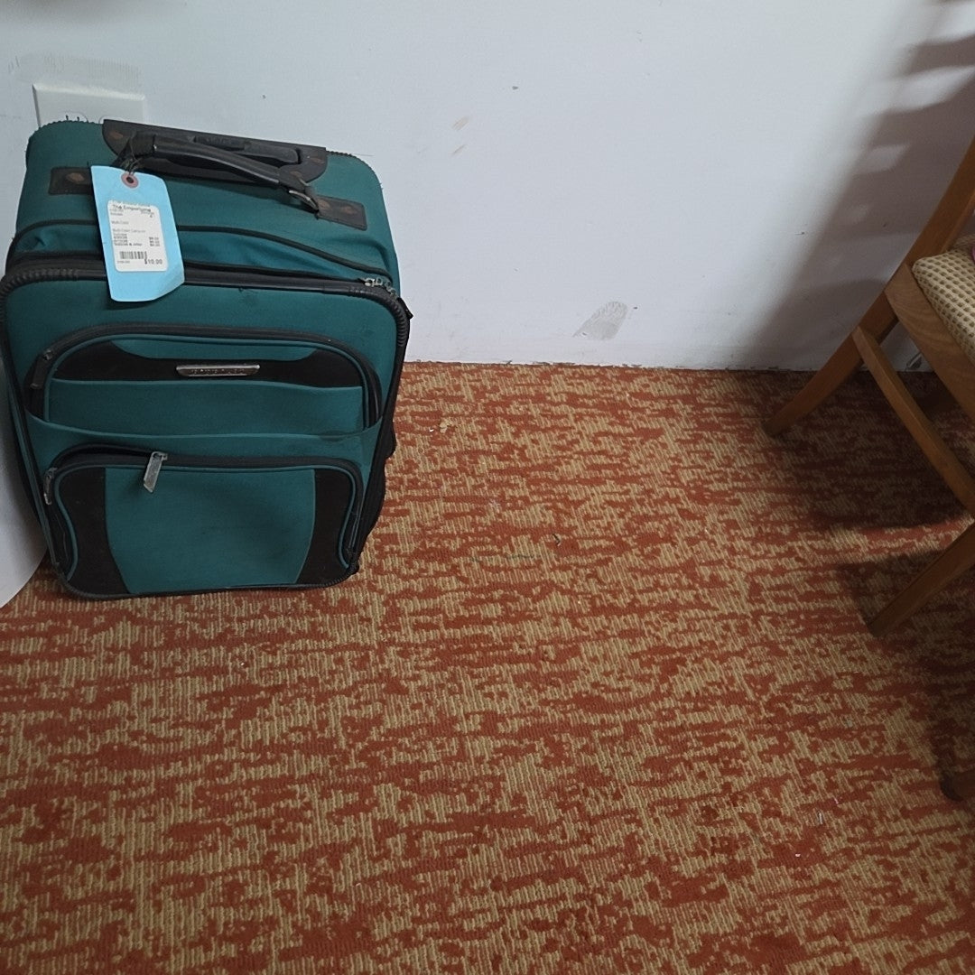 Multi-Color Carry-on Suitcase