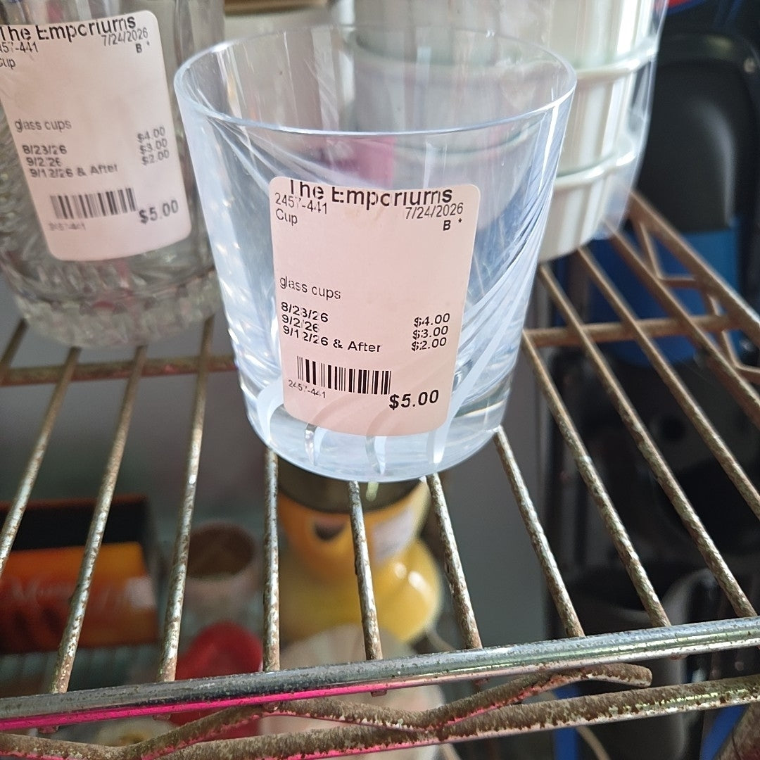 glass cups