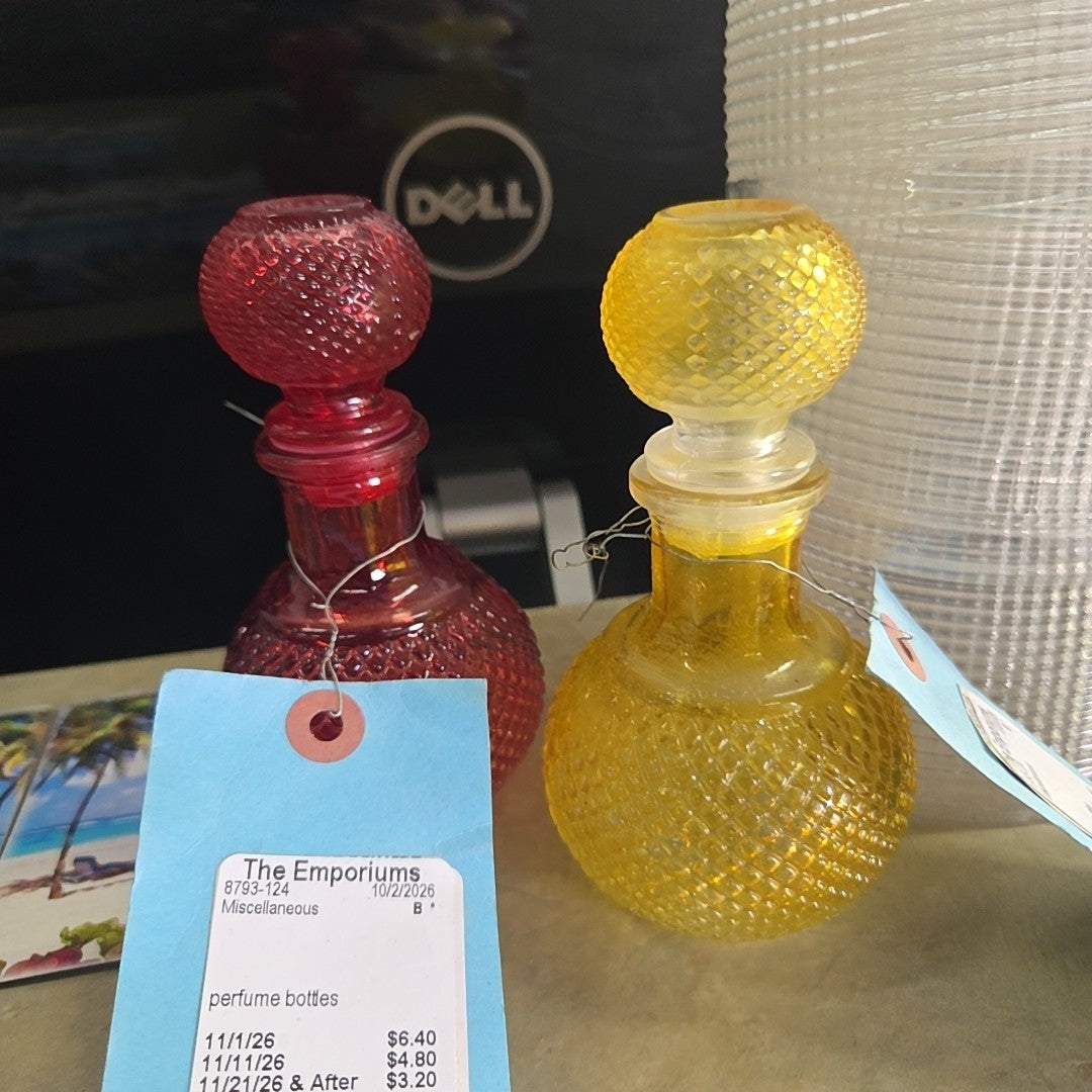perfume bottles