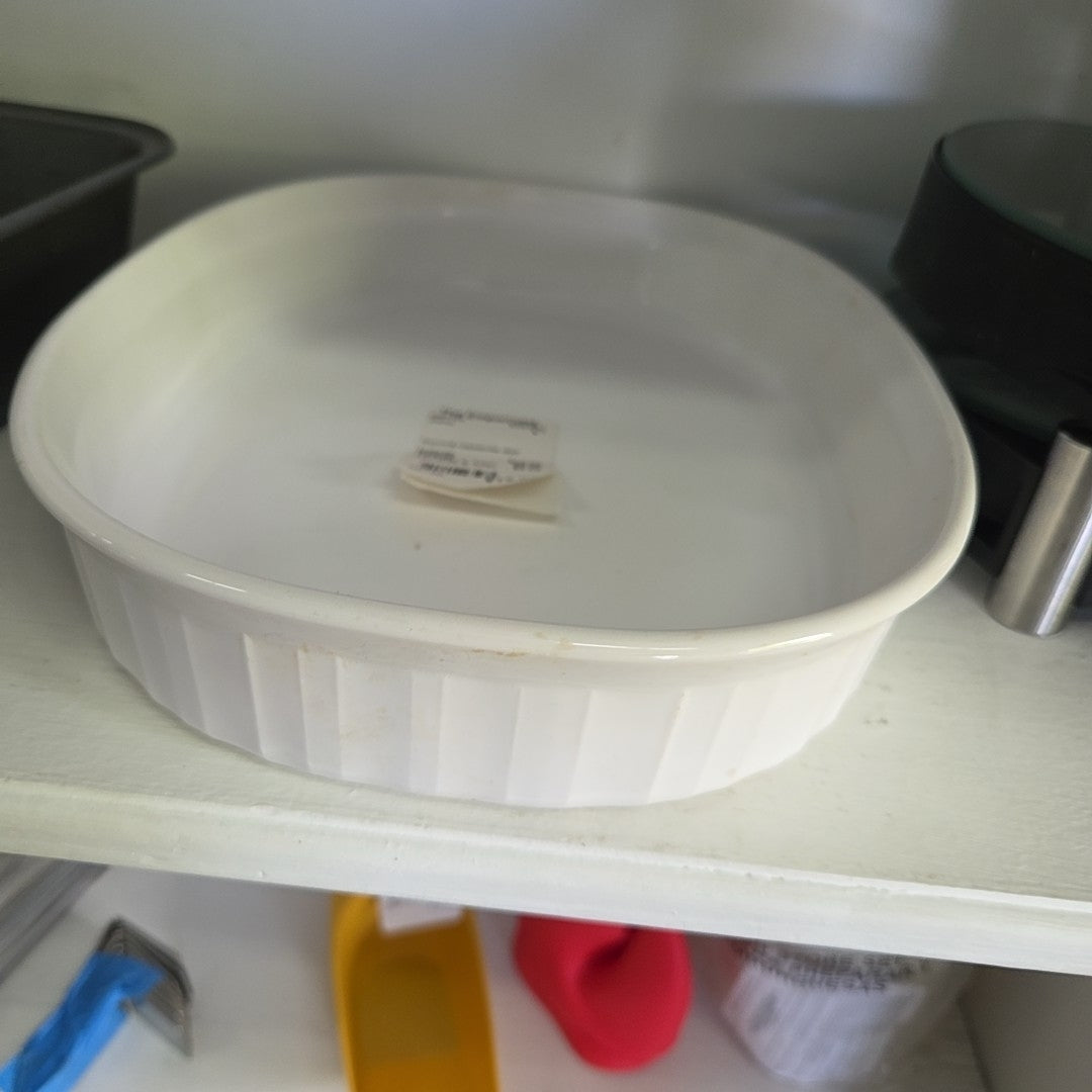 Squoval casserole dish