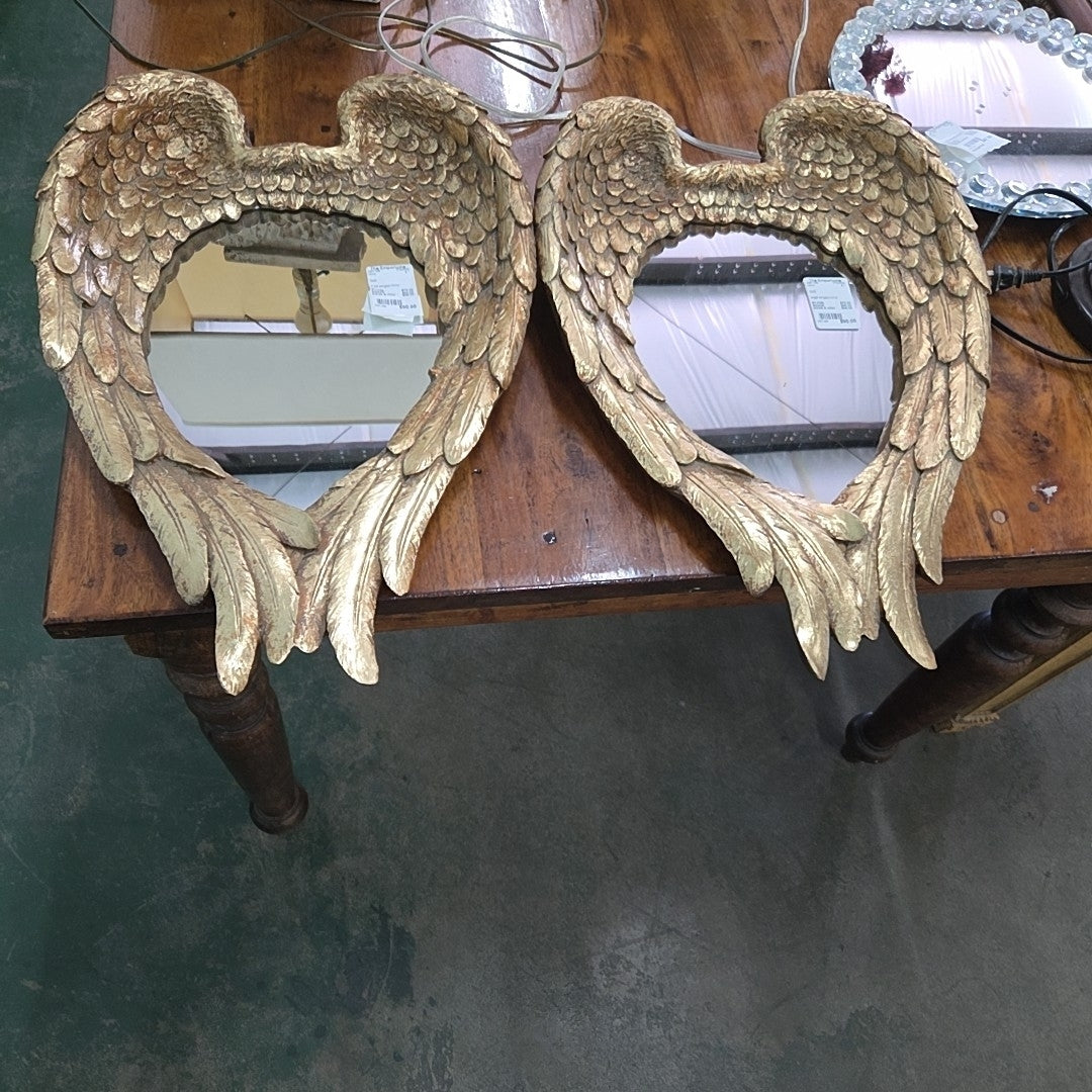 angel winged mirror