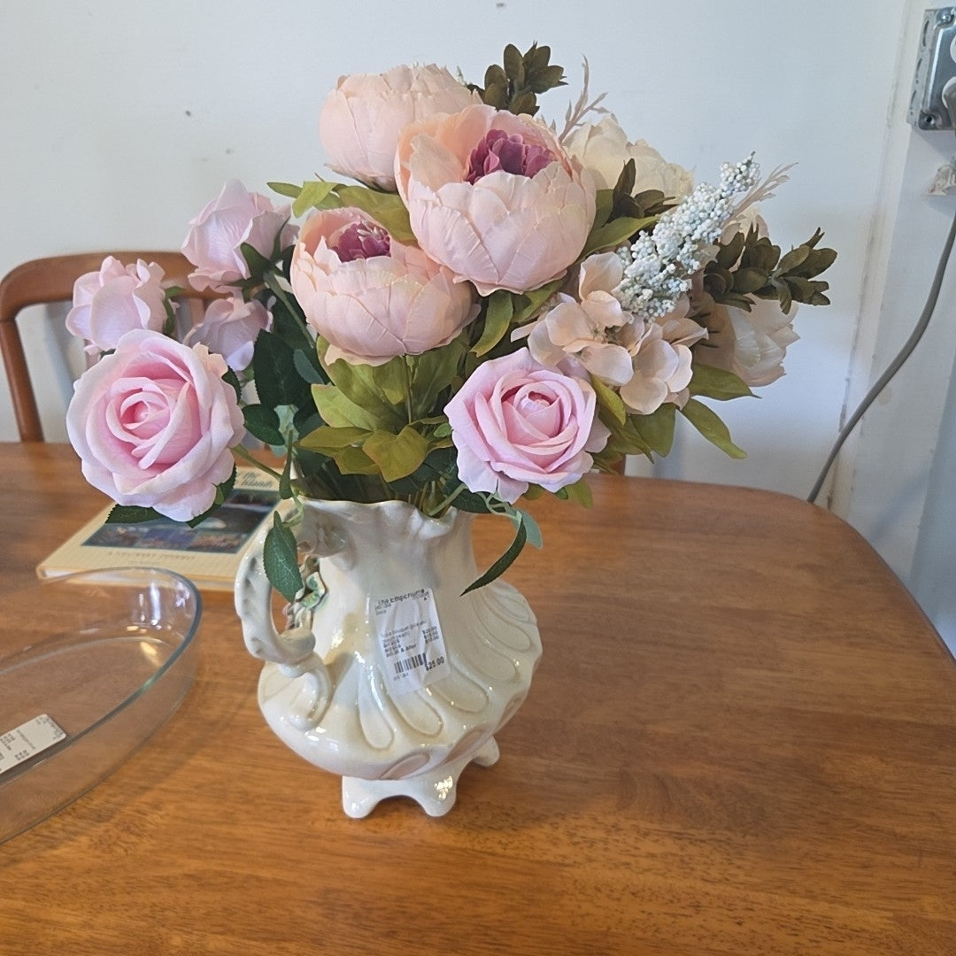 Rose bouquet (pink and bleach peach)