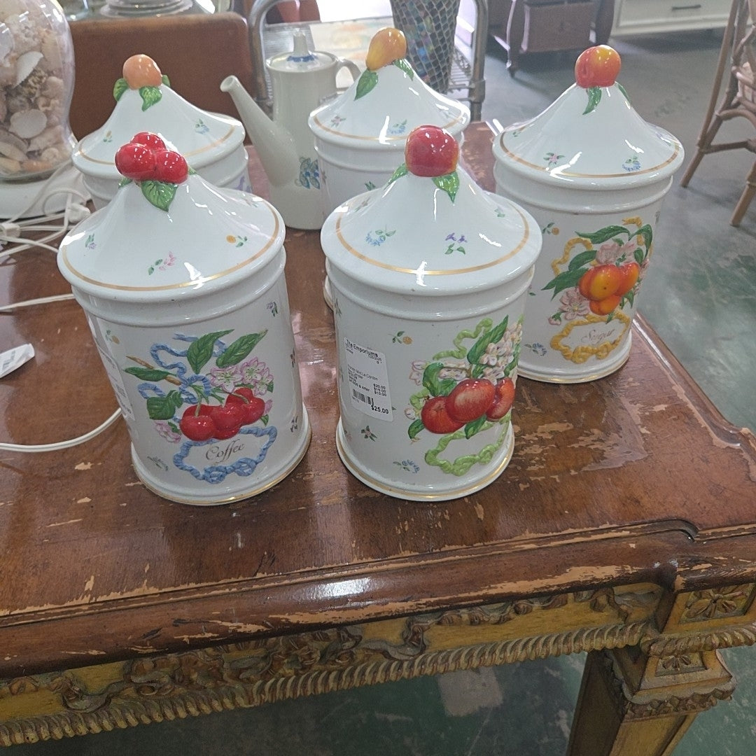 Franklin Mint Le Cordon Bleu Canister