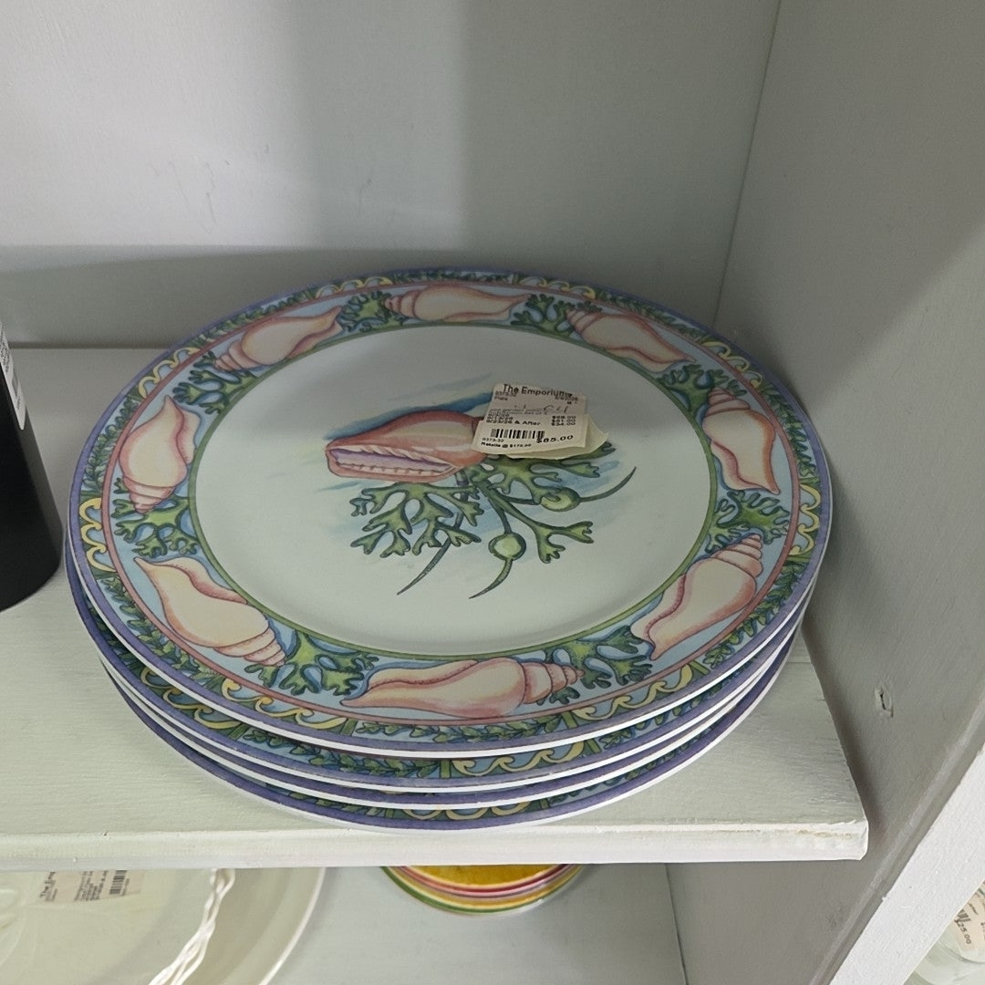 sea garden plate by siddhia hutchinson