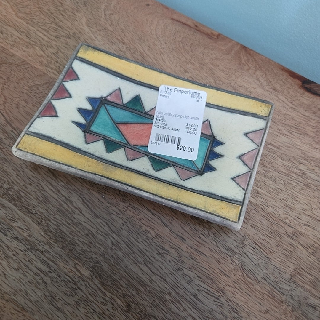 raku pottery soap dish south africa