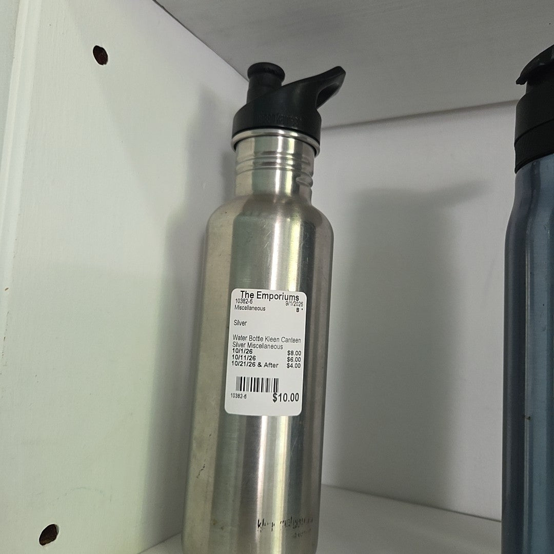 Water Bottle Kleen Canteen Silver Miscellaneous