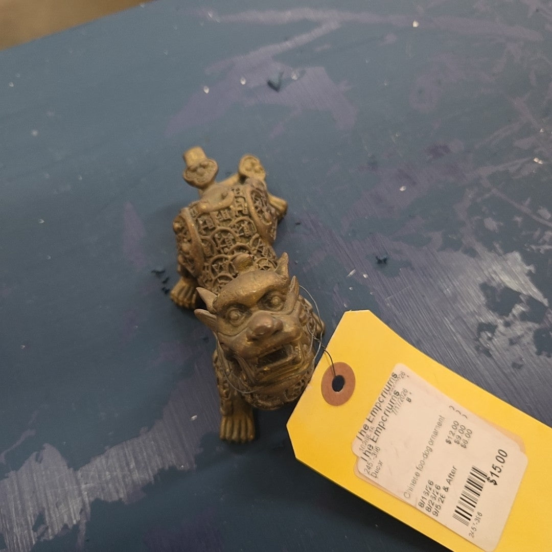 Chinese foo-dog ornament