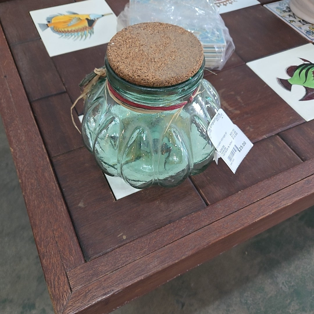 Pumpkin storage jar