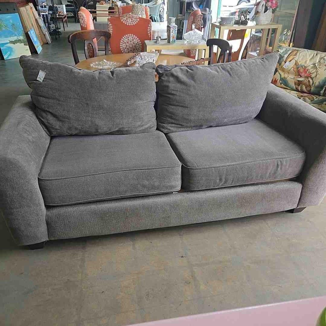couch - dark grey