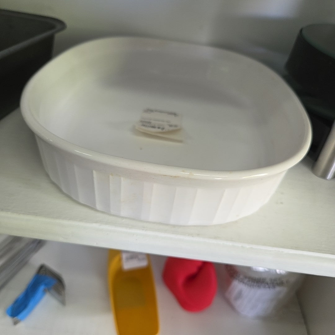 Squoval casserole dish