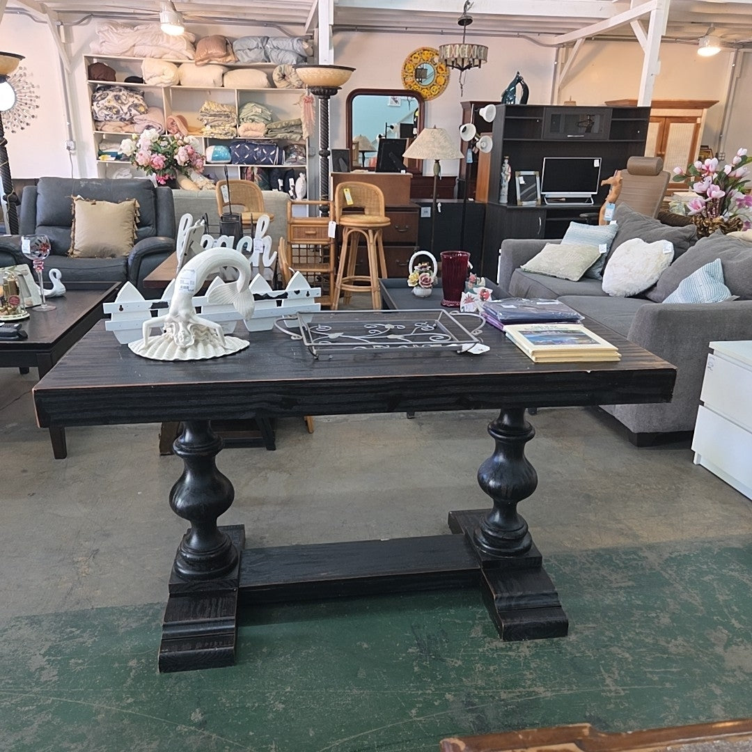 baluster pedestal table