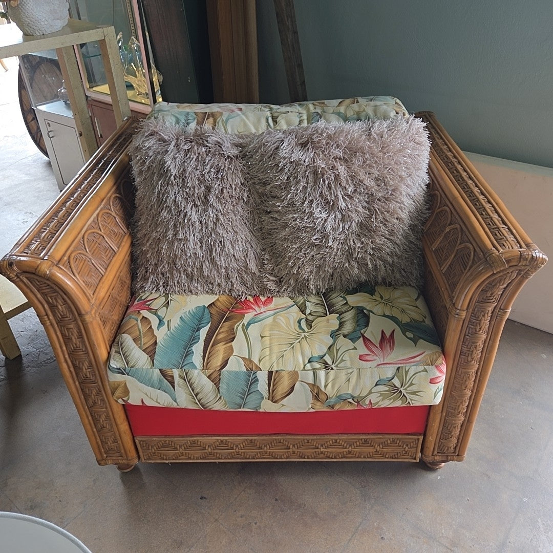 Faux fur pillow