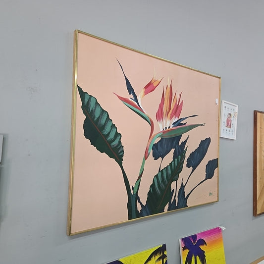 5x4ft floral artwork