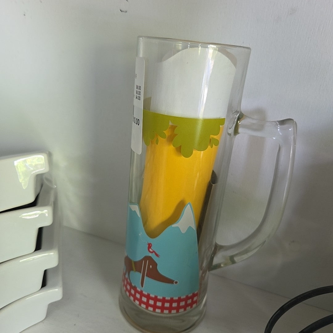 NON- DISHWASHER SAFE beer cup