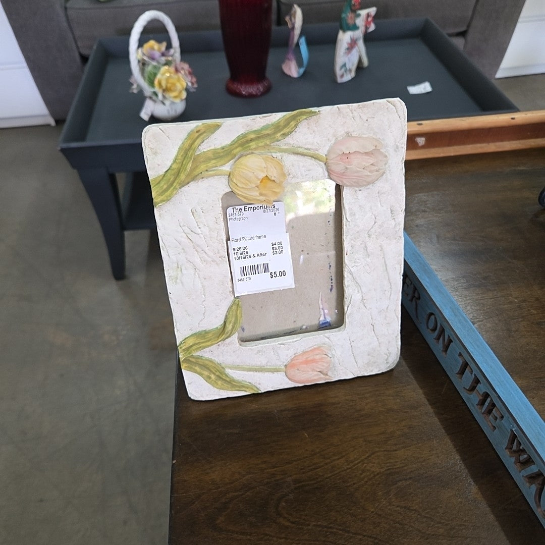 Floral Picture frame