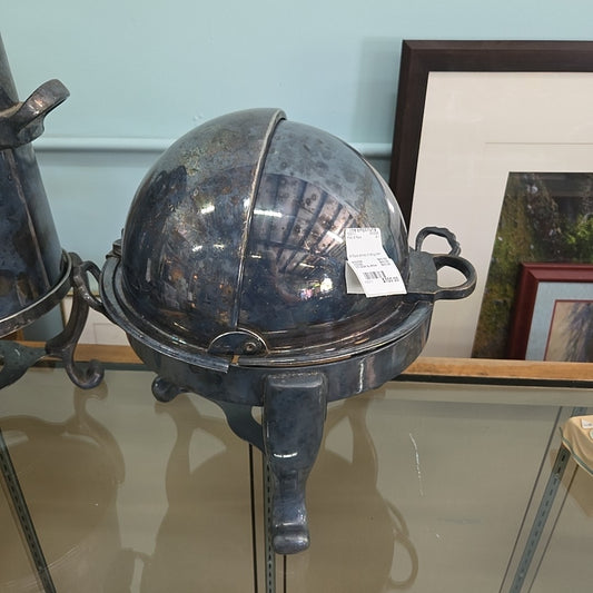 antique dome chafing dish