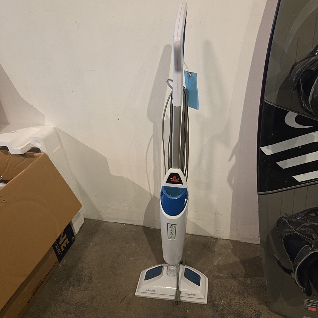 Bissell White/ Blue Steam mop Cleaning Supplies