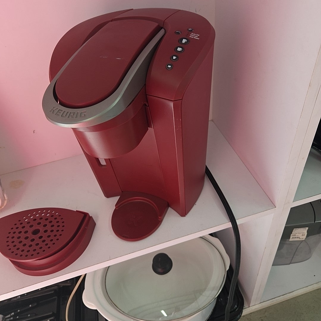 Red Single Serve Pod Coffee Maker